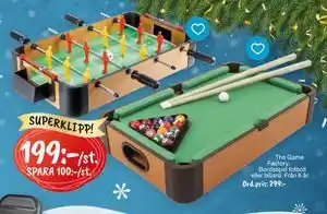 Leklust The Game Factory. Bordsspel fotboll eller biljard., SEK 199 erbjuda