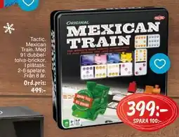 Leklust Tactic. Mexican Train., SEK 399 erbjuda