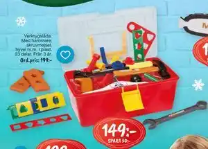 Leklust Verktygslåda., SEK 149 erbjuda