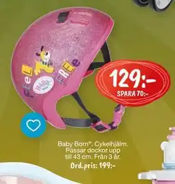 Leklust Baby Born Cykelhjälm, SEK 129 erbjuda