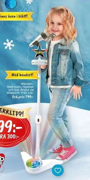 Leklust Mikrofon, SEK 499 erbjuda