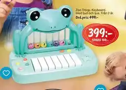 Leklust Zoo Troop Keyboard, SEK 399 erbjuda
