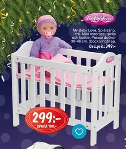 Leklust My Baby Love Spjälsäng, SEK 299 erbjuda