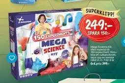 Leklust Mega Science Kit, SEK 249 erbjuda