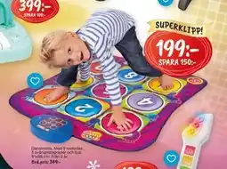 Leklust Dansmatta, SEK 199 erbjuda