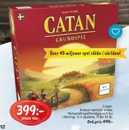 Leklust Catan., SEK 399 erbjuda