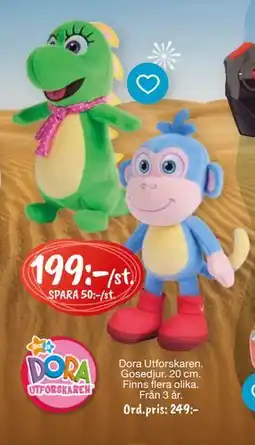 Leklust Dora Utforskaren. Gosedjur., SEK 199 erbjuda