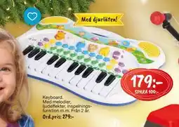 Leklust Keyboard, SEK 179 erbjuda