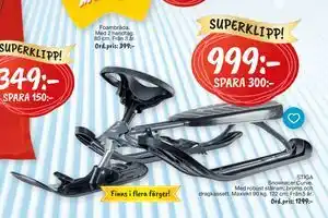 Leklust STIGA Snowracer Curve, SEK 999 erbjuda