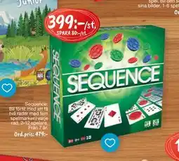 Leklust Sequence, SEK 399 erbjuda