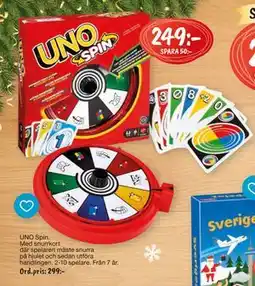 Leklust UNO Spin., SEK 249 erbjuda