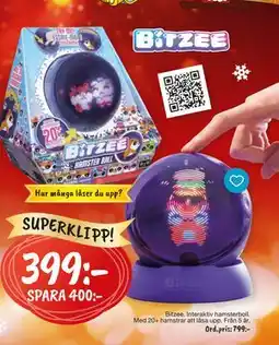 Leklust Bitzee. Interaktiv hamsterboll., SEK 399 erbjuda