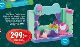 Leklust Gabby´s Dollhouse. Extra rum., SEK 299 erbjuda