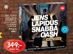 Leklust Alga Snabba, SEK 349 erbjuda