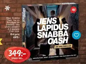 Leklust Alga Snabba, SEK 349 erbjuda