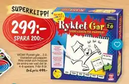 Leklust Ryktet går... 2.0., SEK 299 erbjuda