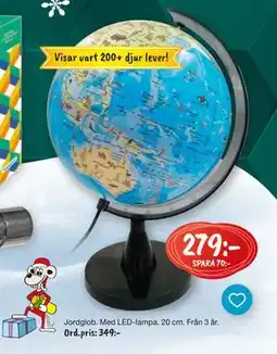 Leklust Jordglob, SEK 279 erbjuda