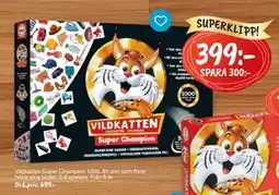Leklust Vildkatten Super Champion 1000, SEK 399 erbjuda