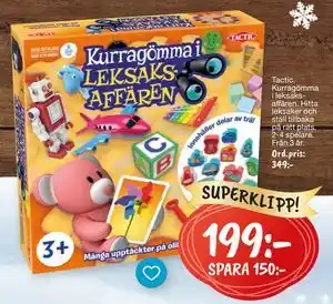 Leklust Tactic., SEK 199 erbjuda