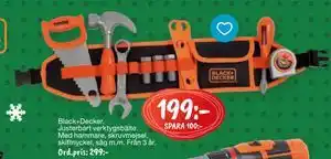Leklust Black+Decker. Justerbart verktygsbälte., SEK 199 erbjuda