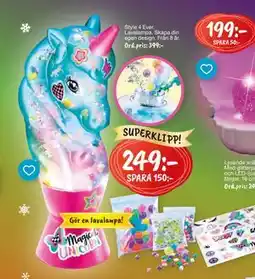 Leklust Style 4 Ever. Lavalampa., SEK 249 erbjuda