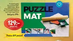 Leklust Pusselmatta., SEK 129 erbjuda
