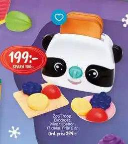 Leklust Zoo Troop. Brödrost, SEK 199 erbjuda