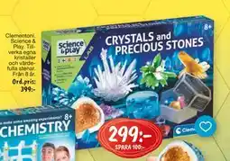 Leklust Clementoni. Science & Play, SEK 299 erbjuda