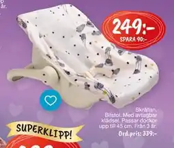 Leklust Skrållan. Bilstol., SEK 249 erbjuda