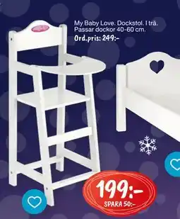Leklust My Baby Love Dockstol, SEK 199 erbjuda