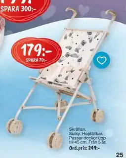 Leklust Skrållan. Sulky., SEK 179 erbjuda