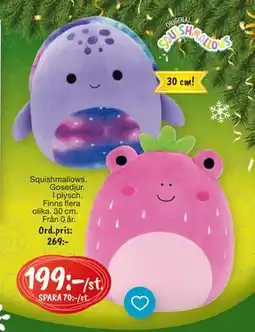 Leklust Squishmallows. Gosedjur., SEK 199 erbjuda