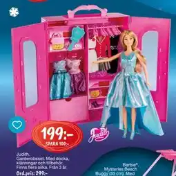 Leklust Judith. Garderobsset., SEK 199 erbjuda