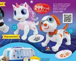 Leklust 3-2-6. Interaktiv enhörning eller hund., SEK 299 erbjuda