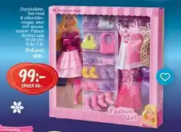 Leklust Dockkläder., SEK 99 erbjuda