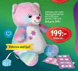 Leklust Dekorera din nalle., SEK 199 erbjuda