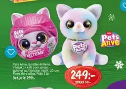 Leklust Pets Alive. Smitten Kittens., SEK 249 erbjuda