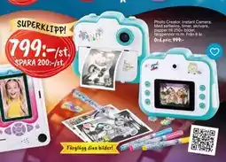 Leklust Photo Creator Instant Camera, SEK 799 erbjuda