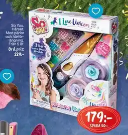 Leklust So You. Hårset., SEK 179 erbjuda
