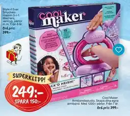 Leklust Cool Maker Armbandsstudio, SEK 249 erbjuda