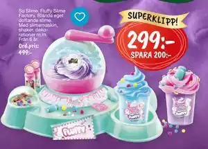 Leklust So Slime. Fluffy Slime Factory., SEK 299 erbjuda