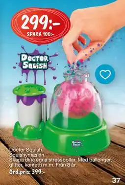Leklust Doctor Squish. Squishymaskin., SEK 299 erbjuda
