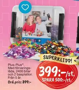 Leklust Plus-Plus , SEK 399 erbjuda