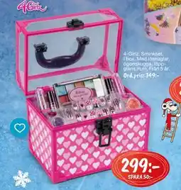 Leklust 4-Girlz Sminkset, SEK 299 erbjuda