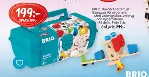 Leklust BRIO Builder Starter Set Byggsats för nybörjare, SEK 199 erbjuda