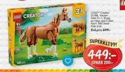 Leklust LEGO Creator 31166., SEK 449 erbjuda