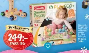 Leklust Quercetti. Pegart-set., SEK 249 erbjuda