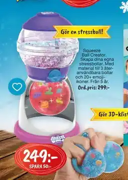 Leklust Squeeze Ball Creator., SEK 249 erbjuda