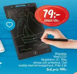 Leklust Ritplatta., SEK 79 erbjuda