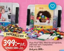 Leklust Plus-Plus BIG., SEK 399 erbjuda